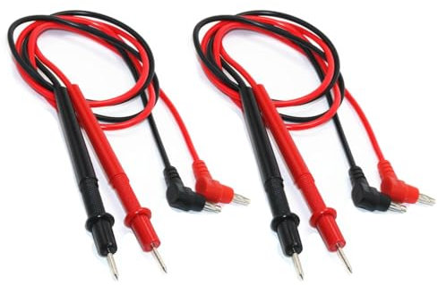 FZGLHQQ Multimeter Test Kit, 4-Piece 1000V 10A Multimeter Probe Kit with Universal Digital Multimeter Test Lead