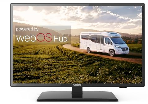 Gelhard GTV2226 LED Smart TV WebOS und Bluetooth DVB-S2/C/T2 für 12V u. 230Volt WLAN Full HD + PVR (22, Zoll)