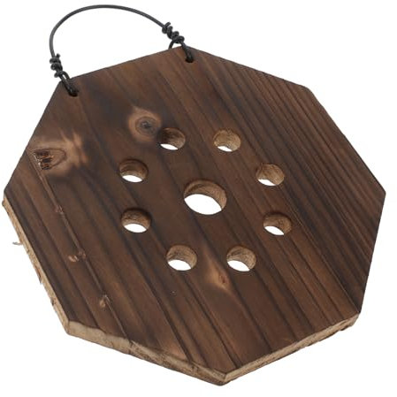 COOPHYA Wandpflanzgefäß Für Orchideen Rustikales -geweihfarn-montageset Vertikaler Garten-pflanztopf Blumentopf Für Innenbereich Effizientes Pflanzen-Display Für Wohnzimmer Und Balkon