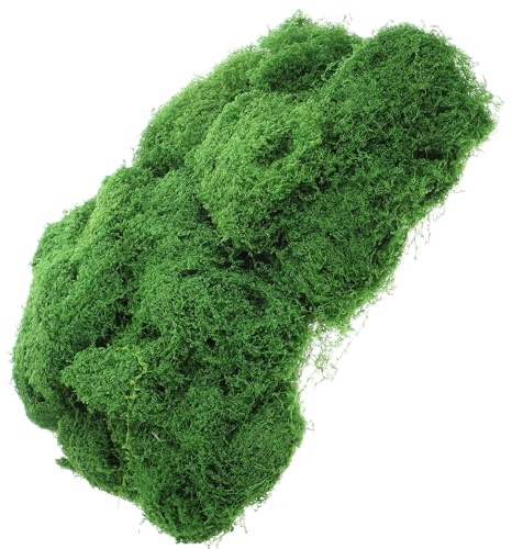 HINTRMENT Fake Moss Dekorationsset Vivid Simulation Moss för DIY Hantverksmossa för Krukväxter och Heminredning Lättskött och Solbeständig