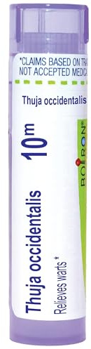 Boiron Thuja Occidentalis 10M Homeopathic Medicine for Warts - 80 Pellets
