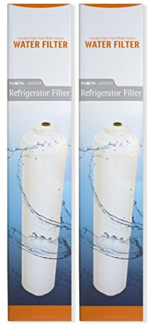 Microfilter DA2010CB | 2er Pack externer Wasserfilter kompatibel mit Samsung DA29-10105J – HAFEX/EXP HAFEX - kompatibel mit LG 5231JA2010B, Beko, Haier Kühlschrank Filter