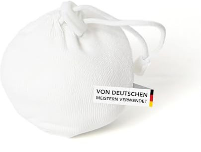 Mantle wiederbefüllbarer Chalkball 56g mit Meshbeutel - Kletterkreide ideal für Fitness, Gym, Turnen, Pole Dance und Bouldern