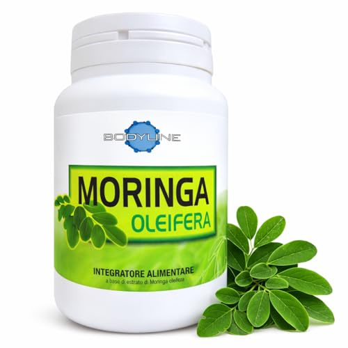 Moringa Oleifera Integratore – Superfood Naturale con Vitamine e Antiossidanti – Supporto Sistema Immunitario, Energia e Metabolismo – 60 Capsule – 100% Naturale
