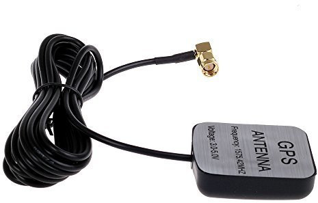 CoCar Antenne SMA - Plug Actif Signal Amplifié - Antenne - Câble de Connexion pour GPS - Navigation Dash Stéréo - Radio Stéréo