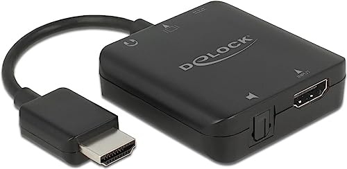 Delock Extractor de Audio HDMI 4K 60 Hz Compacto