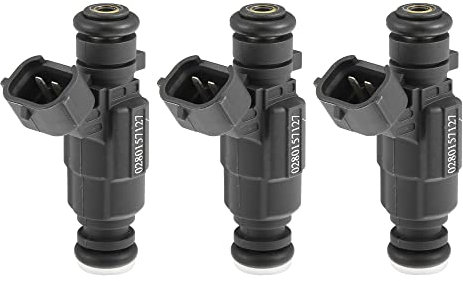 X AUTOHAUX 3pcs 0280157127 Injecteur pour Peugeot 108 208 308 2008 Essence Buse Carburant Rechange