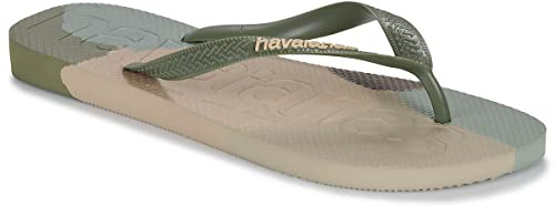 Havaianas TOP LOGOMANIA COLORS II Slipper Herren, green, 41/42 EU