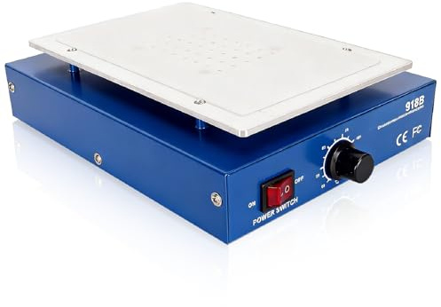 450W Lödplatta Aluminiumlegering Elektrisk Lödplatta LED Mikrodator Elektrisk Förvärme Lödstation För Demontering Och Svetsning(EU-kontakt)