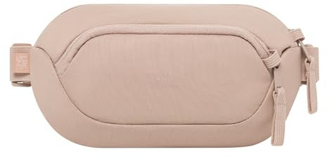 Larkson Sling Bag Herren & Damen Rosa - Helge - Anti Diebstahl Umhängetasche mit RFID Blocker - Crossbody Bag Bauchtasche für Alltag & Reisen - Mesh Polsterung - Wasserabweisend