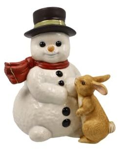 Goebel Figurine bonhomme de neige - Une amitié d'hiver - Noël