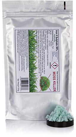 500g Iron Sulphate heptahydrate 99%★pure Moss killer★LAWN FERTILISER★LAWN GREEN★Make sure to checkout with minerals-water to get what's on the picture★