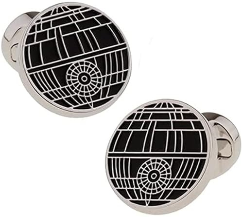 Gemelolandia Gemelli per Camicia Death Star 18mm | Tutti i Tipi di Accessori per Decorare Look e Spazi | per Coprire e Decorare Bottoni
