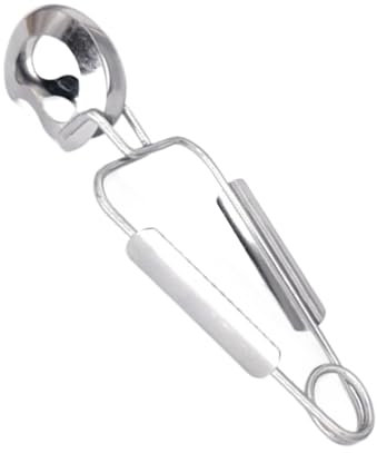 Pince Et Fourchette A Escargots, pince à escargots en acier inoxydable, Pinces de cuisson Pinces à ressort pour escargots,Pinces de cuisson pour fruits de mer, Clip alimentaire avec