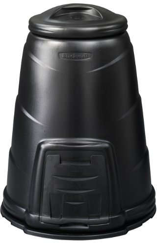 Blackwall Bac à compost Composteur Noir 330 l