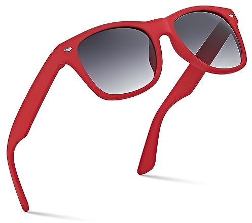Retro Rewind Kids Sunglasses for Boys Girls Age 3-12 - Shatterproof Rubberized Frame UV400 Toddler Children Sun Glasses