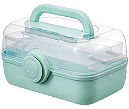 Veciado Kit de Costura para Adultos Principiantes - Caja de Accesorios y Reparación para el Hogar Con Compartimentos