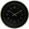 Wanduhr Alfie D75 cm schwarz – Atmosphera Designer Inneneinrichtung