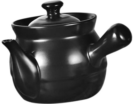 Garneck Chinese Medicine Boiling Pot 3.0l Ceramic Stew Pot Traditional Soup Kettle for Home Use Gas Stove Compatible