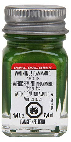 Testors Enamel Paint Open Stock .25oz-Bright Lime Gloss