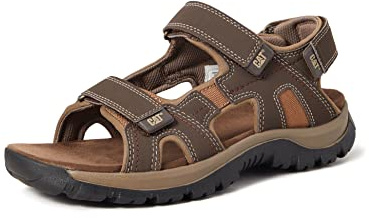 CAT Footwear herr Giles Flip Flop, Brun herr mörkbrun, 43.5 EU