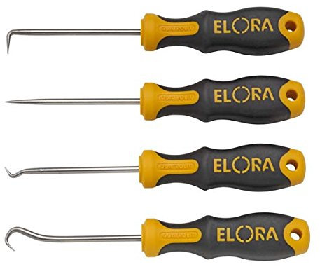 Elora Mini-Hakensatz, 4-teilig, 590-S, 0590500011000