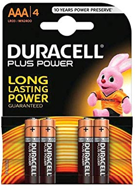 Blister 4 Pezzi Batterie Ministilo Aaa Duracell