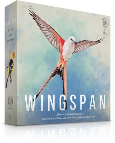 Stonemaier Games | Wingspan 2nd Edition | Board Game | Ages 14+ | 1-5 Players | 40-70 Minute Playing Time