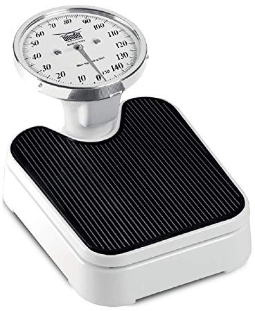 Wunder 960A - Bilancia pesapersone meccanica professionale. Pesapersone professionale meccanica con quadrante ad orologio per uso privato. Prodotto Made in italy