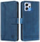 GoodcAcy Coque pour Motorola Moto G53 5G/G13 4G/G23 4G Coque, Etui Protection Housse Premium en Cuir PU,Pochette Fermeture Magnétique,Flip Case Compatible avec Moto G53 5G/G13 4G/G23 4G (Bleu)