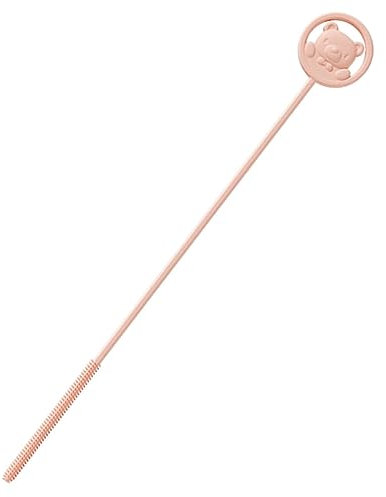 SHOWERORO Kleine Strohhalm-reinigungsbürste Aus Silikon Und Für Haushaltsrohr Wiederverwendbare Multifunktions-reinigungsbürste Zum Waschen Des Teekannenausgusses