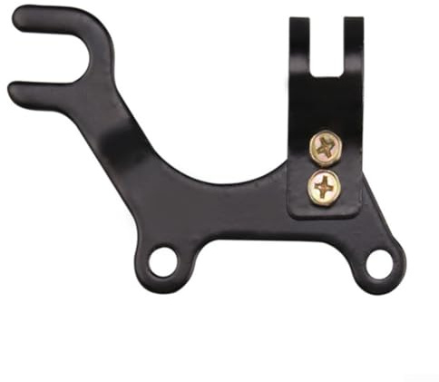 Staffa di conversione per freno a disco per bicicletta, adatta per ruote anteriori e posteriori, misura regolabile (22 mm)
