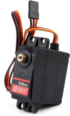 Digital RC 3109 9 kg servomotor, skala 1:221, styrväxel (DS3109 180 grader)