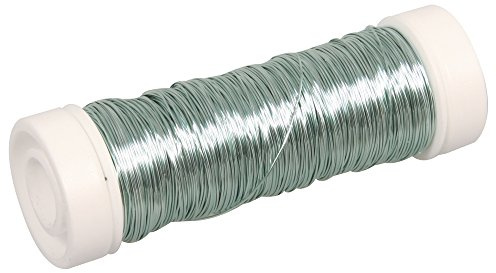 Rayher Filo Metallico per Bigiotteria, Azzurro, 0,30 Mm Ø, Rotolo 50 M, 2405508
