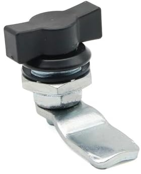MS714-2 Electric Cabinet T-Handle Turnkey Lock Ms722 Iron Sheet Switch Cabinet Door Double Wing Lock 1Pcs