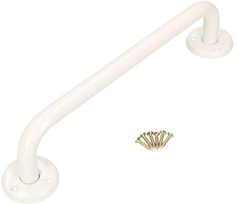 KOTARBAU® Wannengriff 400 mm Weiß Halter Badewannengriff Duschgriff Wandgriff Wandhalter Wandmontage Haltegriff für Senioren Badezimmer Badehilfe