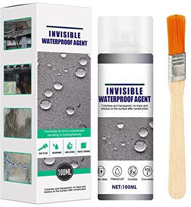 Mighty Spray sellador | Spray de Revestimiento Transparente Impermeable | Agente Impermeable Invisible | Spray de unión súper Fuerte | Revestimiento Adhesivo de Poliuretano Prueba de Fugas