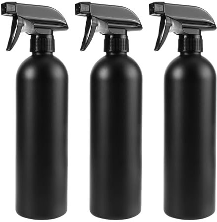 JSMTKJ Vaporisateur Vide, 3 Pièces 500 ml Flacons Pulvérisateur Vide Bouteille Vaporisateur d'Eau Flacons Pulvérisation Plastique Réutilisable pour Plante, Nettoyage, Jardinage