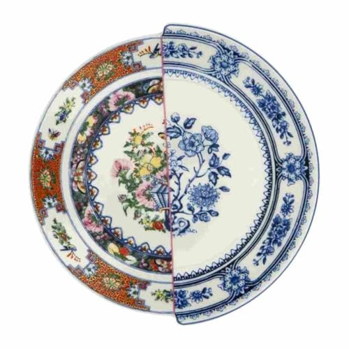 SELETTI PIATTINO PORCELLANA HYBRID CM 15 ZOBEIDE