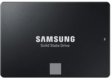 Samsung SSD 870 EVO SATA III 2,5, MZ-77E8T0B/EU, 8 TB, Velocità di Lettura 560 MB/s, Velocità di Scrittura 530 MB/s, SSD Interno, Disco Rigido per un Trasferimento Dati Veloce, Nero