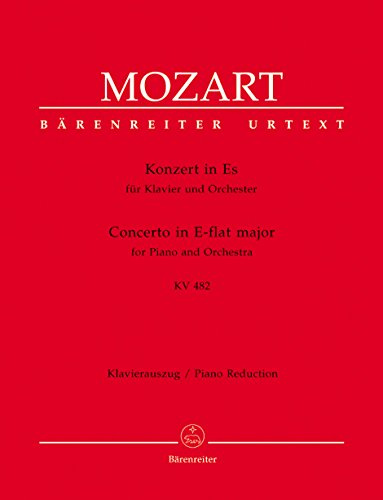 Concerto for Piano No.22 in E-flat major K.482 (Two Piano Reduction)