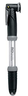 Topeak Mini Dual Bike Pump – Compact Dual Action Hand Pump for Road, Hybrid & MTB Tires – Fits Presta, Schrader & Dunlop Valves, Lightweight Aluminum Barrel with Side Mount Bracket