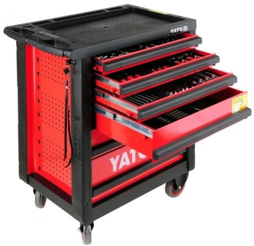 YATO Werkzeugwagen YT-5530 766mm 958mm Stahl 465mm 77kg