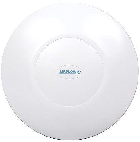 Airflow iCONstant Timer dMEV Extractor Fan - Ultra-Quiet 10dB, Continuous Ventilation, 1.21W Motor, Selectable Speeds 6/8/13 l/s, Boost Mode up to 22 l/s, Timer Overrun 2-45 Min, 3-Year Warranty