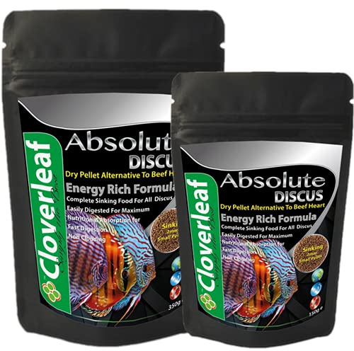 Cloverleaf 150g Absolute Complete Sinking Discus Diet Pellet Food