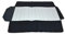 Perloro Packing Rotolo orologi organizzatore orologi 12 canali con elastico in similpelle blu ed interno bianco
