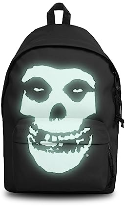 Rocksax Misfits Daypack – Fiend Glow in the Dark, Schwarz, Einheitsgröße, Tagesrucksa