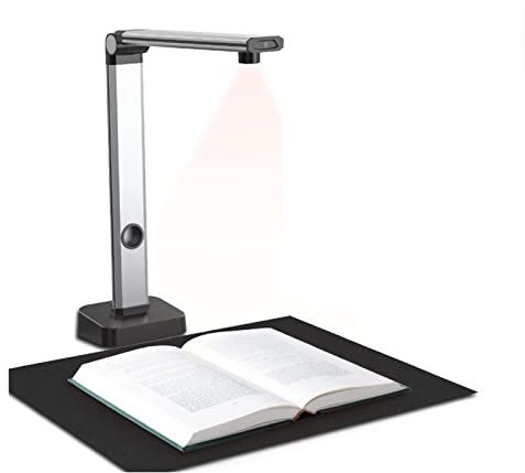 Dokumentskannrar, Book Scanner Document Scanner, Auto-Flatten & Capture Size A3 Smart Multi-Språk for kontor och utbildning