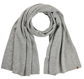 camel active Damen Strickschal aus Wollmix Grau, womenswear-OS