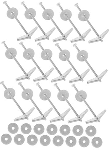 SMASOLO 15 Set Di Bulloni Ad Alette Per Aeromobili In Ferro Viti Ad Alette Viti Ad Alette Inserti Per Viti Dadi Ad Alette E Kit Di Bulloni A Levetta Bulloni A Levetta Per